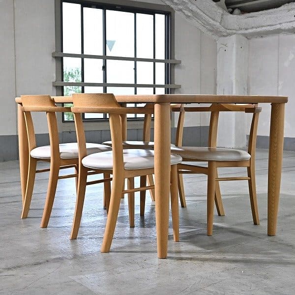 Vintage Essgruppe Set von 5 von KASHIWA