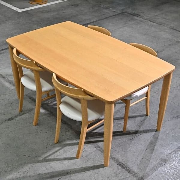Vintage Essgruppe Set von 5 von KASHIWA