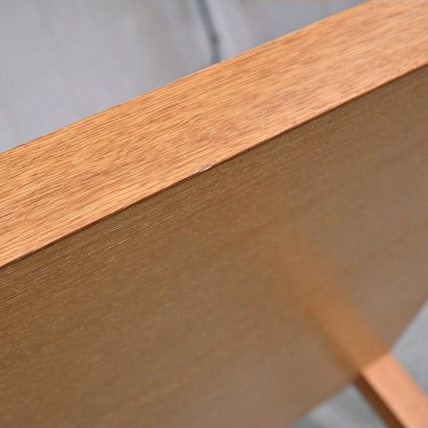 Vintage Beistelltisch von Knoll, quadratisch, Eiche, 70cm