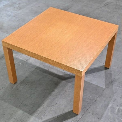Vintage Beistelltisch von Knoll, quadratisch, Eiche, 70cm