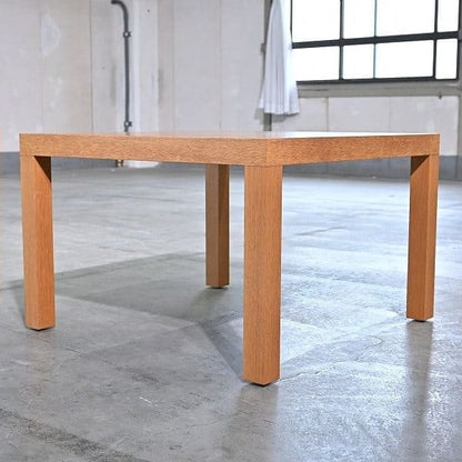 Vintage Beistelltisch von Knoll, quadratisch, Eiche, 70cm
