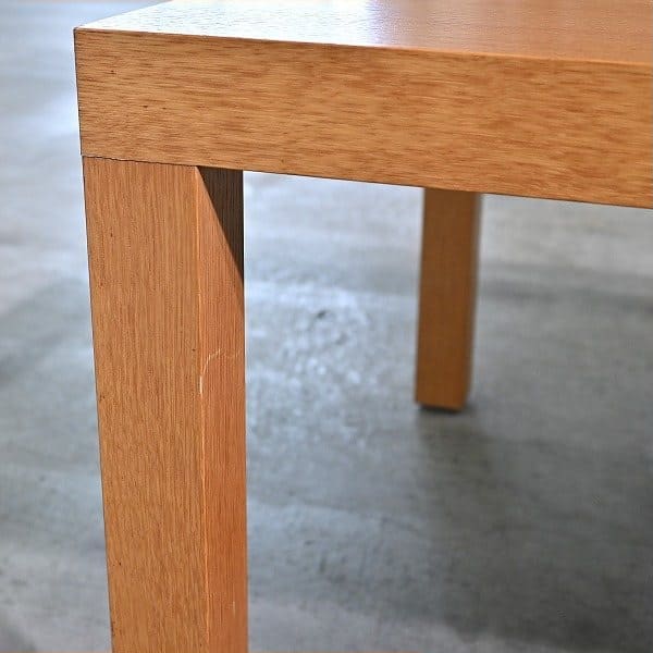 Vintage Beistelltisch von Knoll, quadratisch, Eiche, 70cm