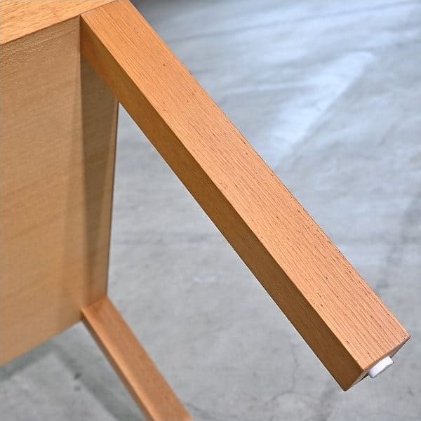 Vintage Beistelltisch von Knoll, quadratisch, Eiche, 70cm
