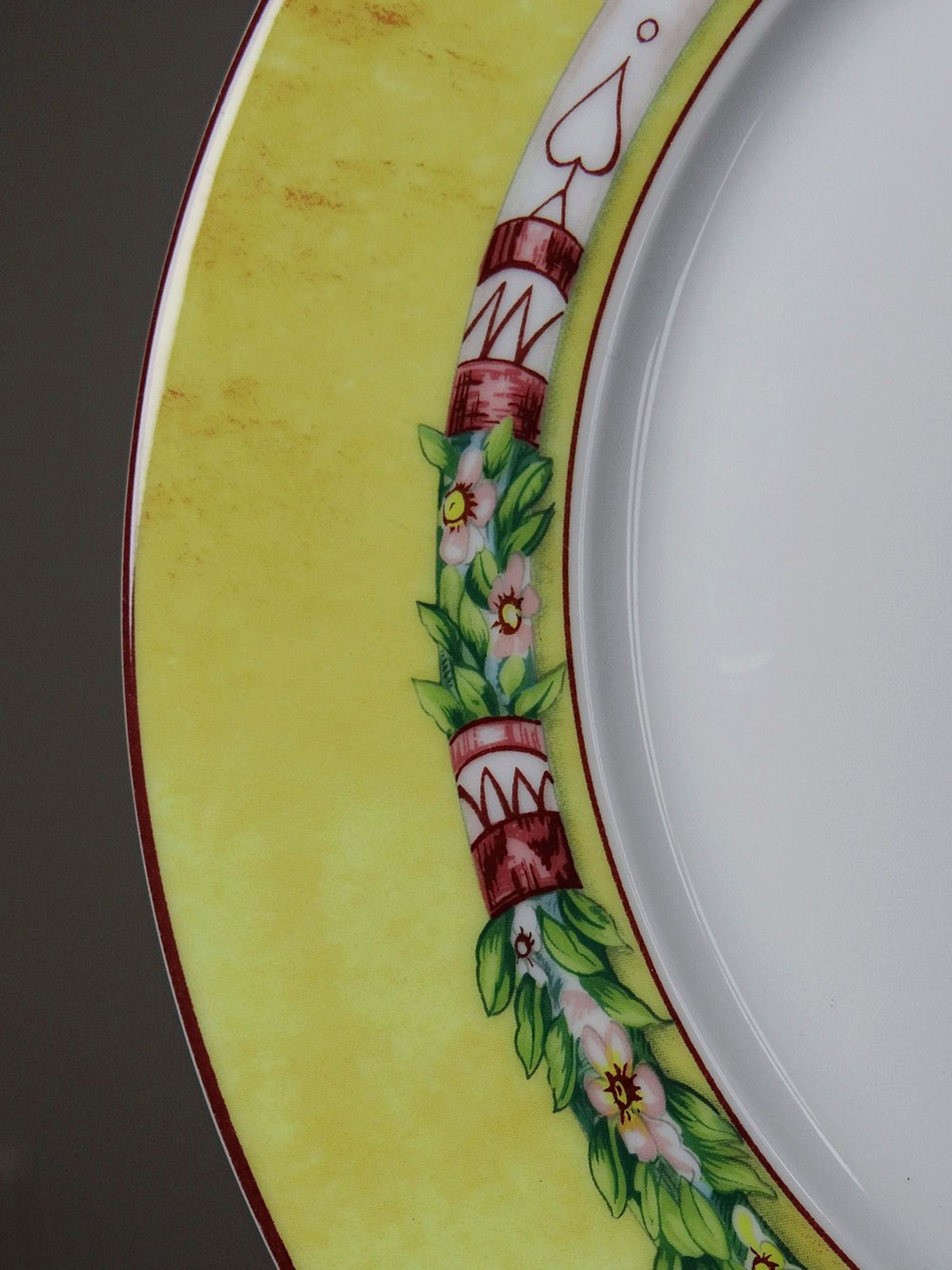 Set von 6 Vintage Dessertteller "Terre de Sienne" von Jean-Louis Coquet