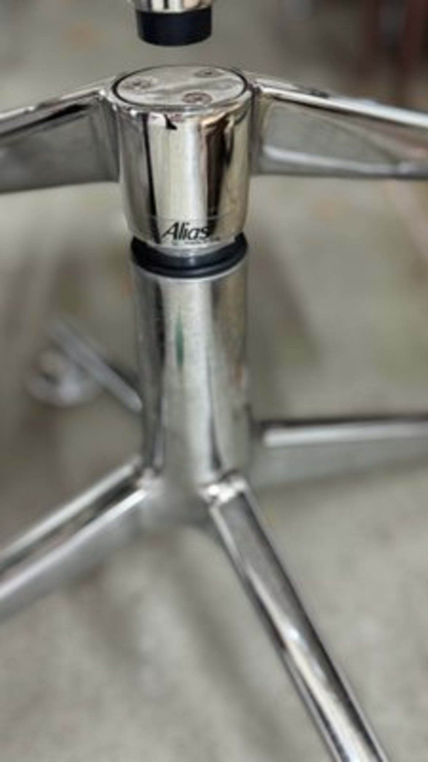 Vintage Bürostuhl Meetingframe 44 von Alberto Meda für Alias Weiß, Silber