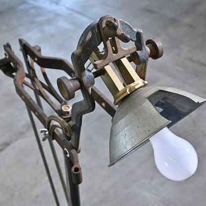 Vintage Stehlampe Brooklyn Style industriell