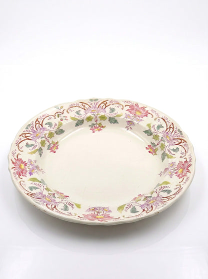 Vintage Servierschale "Pâquerettes" von Longchamp, Art Nouveau