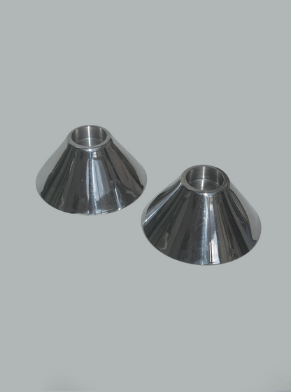 Vintage Kerzenhalter Set von 2