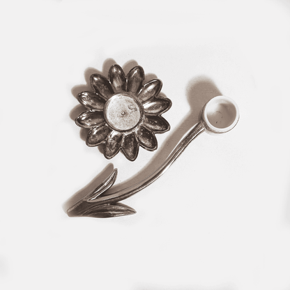 Salière et poivrière vintage Florage en métal argenté