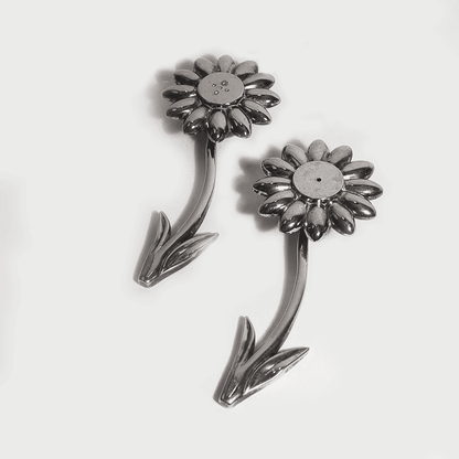 Salière et poivrière vintage Florage en métal argenté