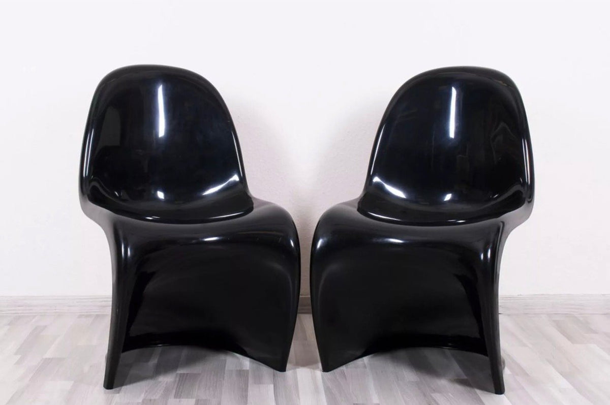 Set von 2 Vintage Panton Chairs von Verner Panton für Fehlbaum
