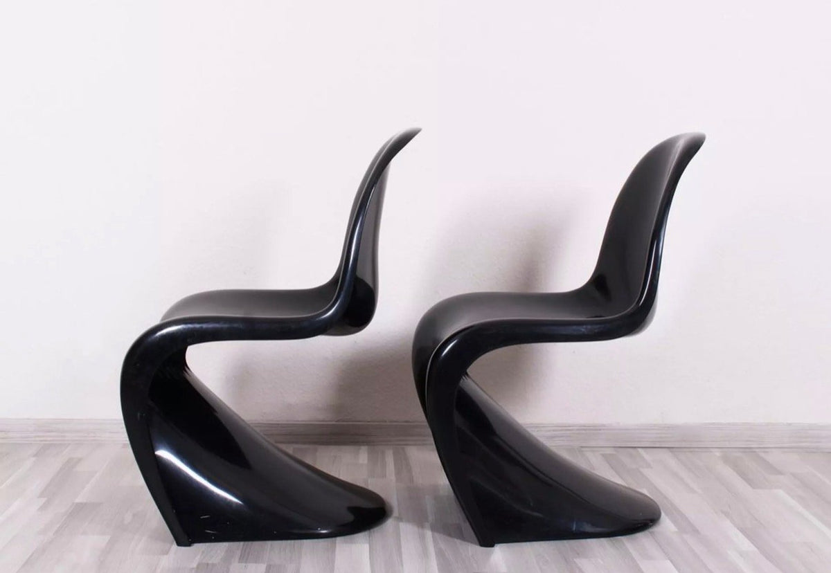 Set von 2 Vintage Panton Chairs von Verner Panton für Fehlbaum