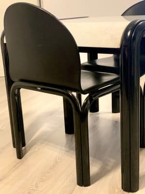 Set of 3 vintage Knoll 54A chairs by Gae Aulenti – Orsay Collection (1970s)