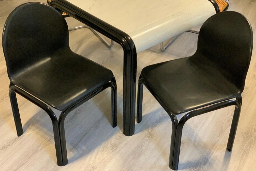 Set of 3 vintage Knoll 54A chairs by Gae Aulenti – Orsay Collection (1970s)