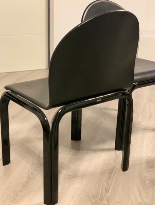 Set of 3 vintage Knoll 54A chairs by Gae Aulenti – Orsay Collection (1970s)