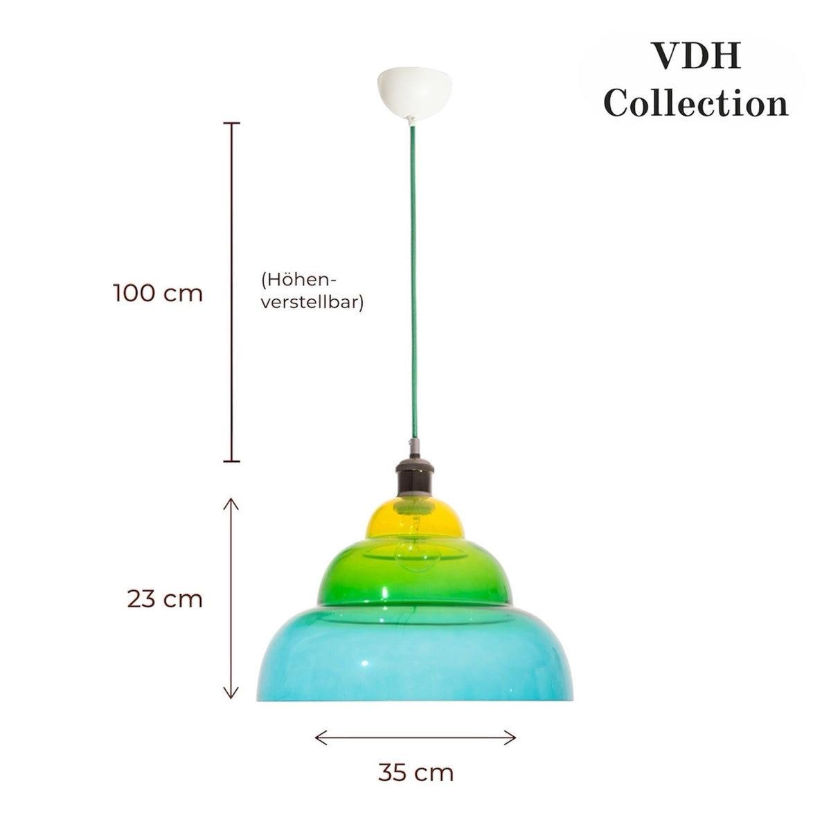 Pendant Light "Halo Seaside" by VDH Collection