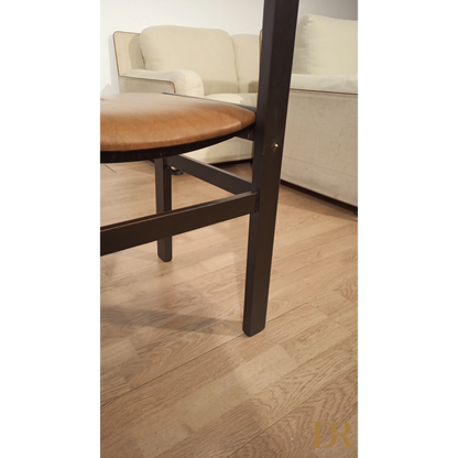 Brutalistische Vintage-Esszimmerstühle, 1970er Jahre, 6er-Set