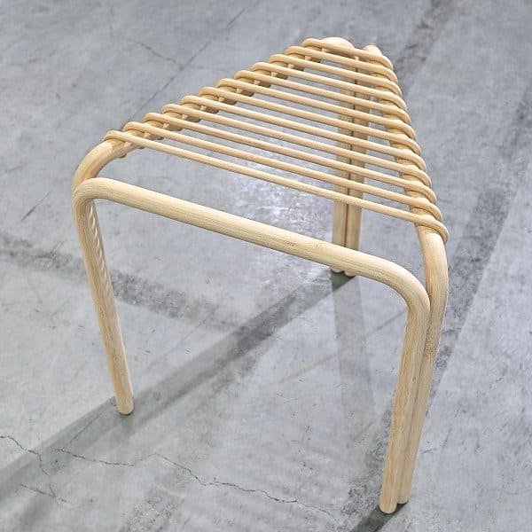 Vintage Hocker Karumi von Alvaro Siza für Hermes aus Bambus