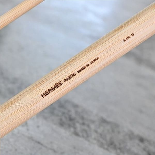 Vintage Hocker Karumi von Alvaro Siza für Hermes aus Bambus