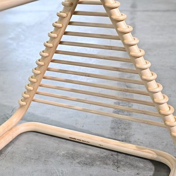 Vintage Hocker Karumi von Alvaro Siza für Hermes aus Bambus