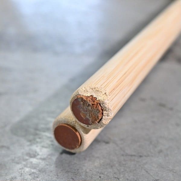 Vintage Hocker Karumi von Alvaro Siza für Hermes aus Bambus