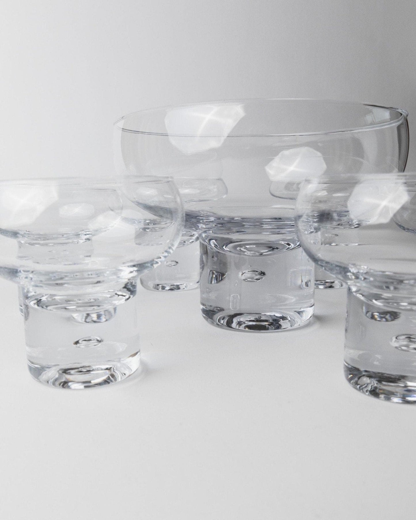 Vintage Trinkglas von Vicke Lindstrand für Kosta Boda Set von 6