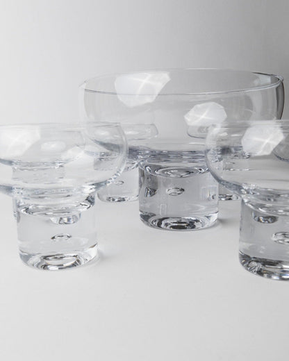 Vintage Trinkglas von Vicke Lindstrand für Kosta Boda Set von 6