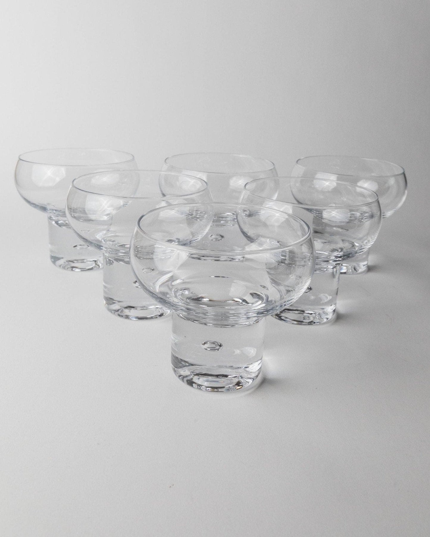 Vintage Trinkglas von Vicke Lindstrand für Kosta Boda Set von 6