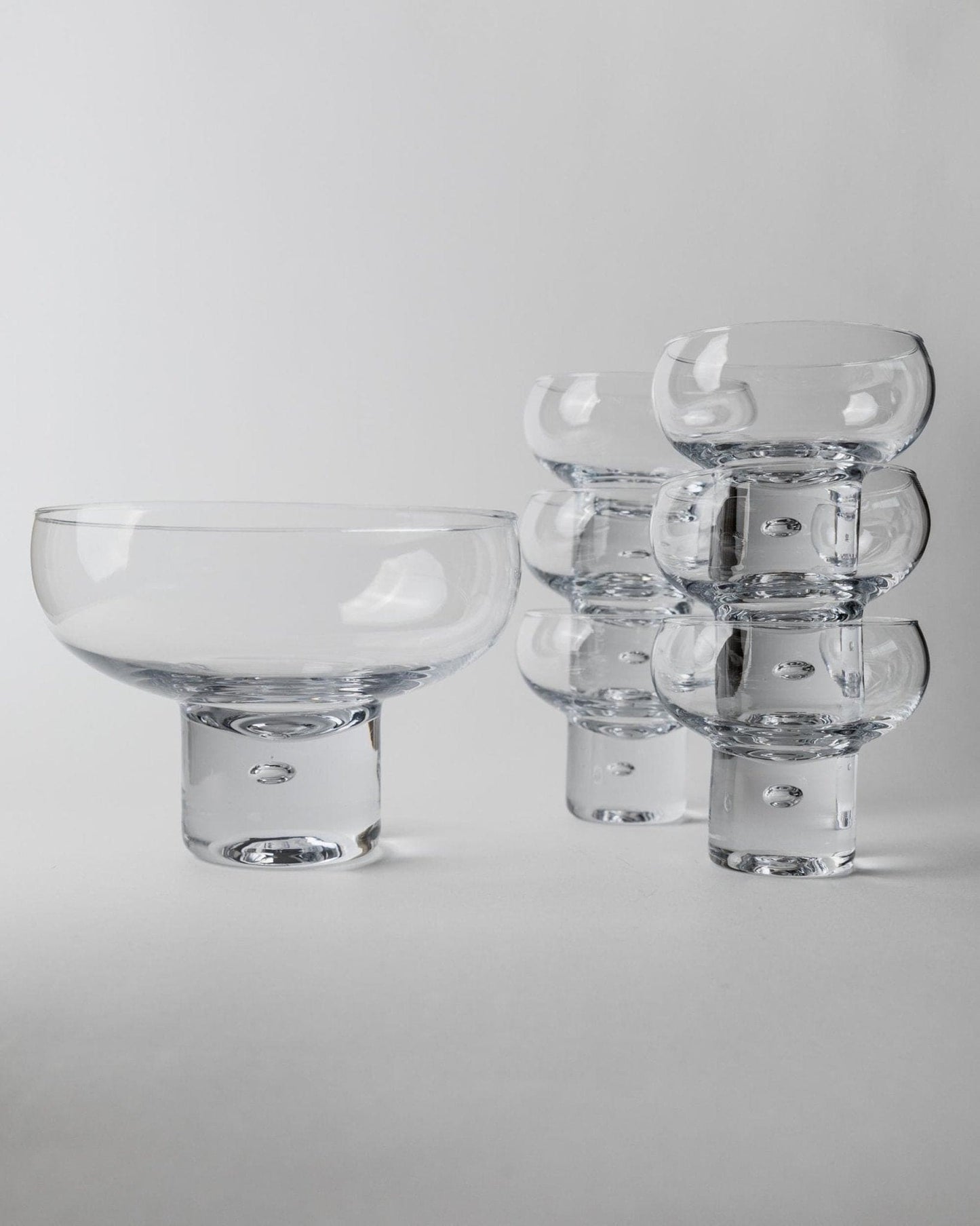 Vintage Trinkglas von Vicke Lindstrand für Kosta Boda Set von 6