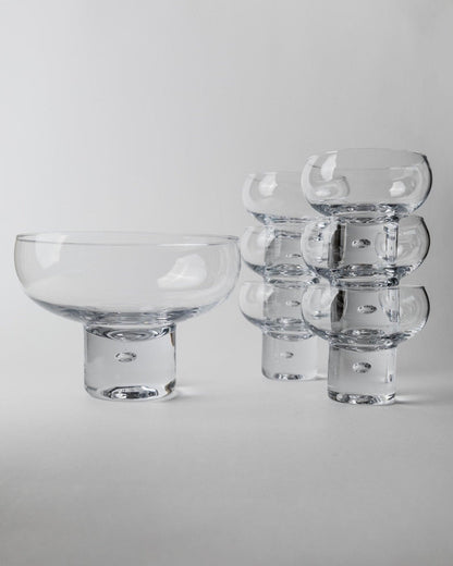 Vintage Trinkglas von Vicke Lindstrand für Kosta Boda Set von 6