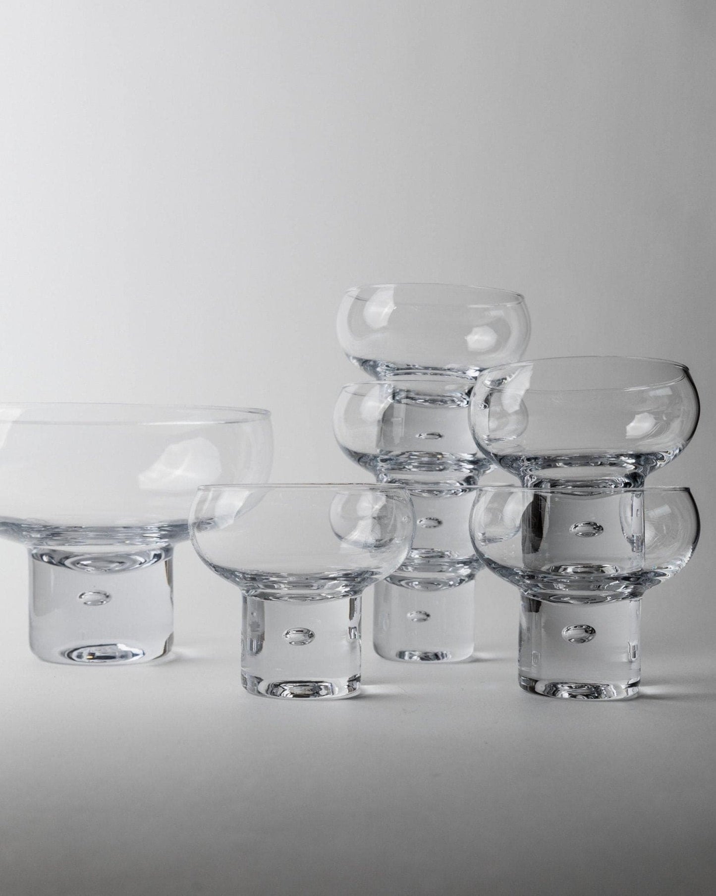 Vintage Trinkglas von Vicke Lindstrand für Kosta Boda Set von 6