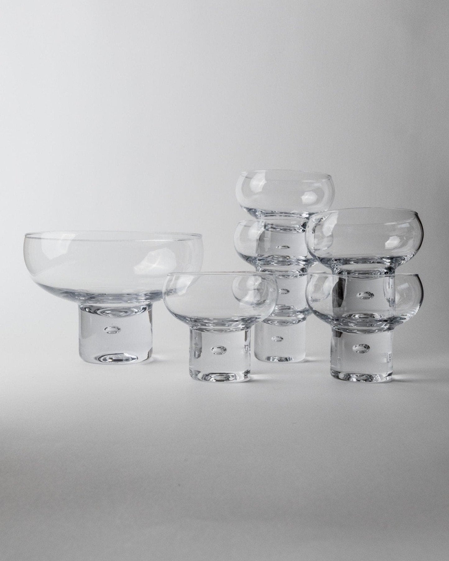 Vintage Trinkglas von Vicke Lindstrand für Kosta Boda Set von 6