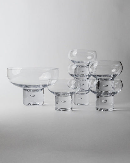 Vintage Trinkglas von Vicke Lindstrand für Kosta Boda Set von 6