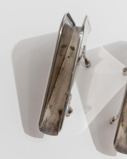 Vintage Serviettenhalter Set von 2 Triangular von Olri für Olri mit kleinen Pfotenfüßen