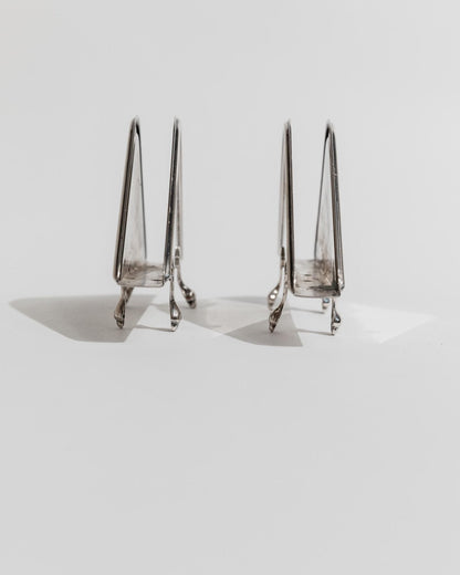 Vintage Serviettenhalter Set von 2 Triangular von Olri für Olri mit kleinen Pfotenfüßen