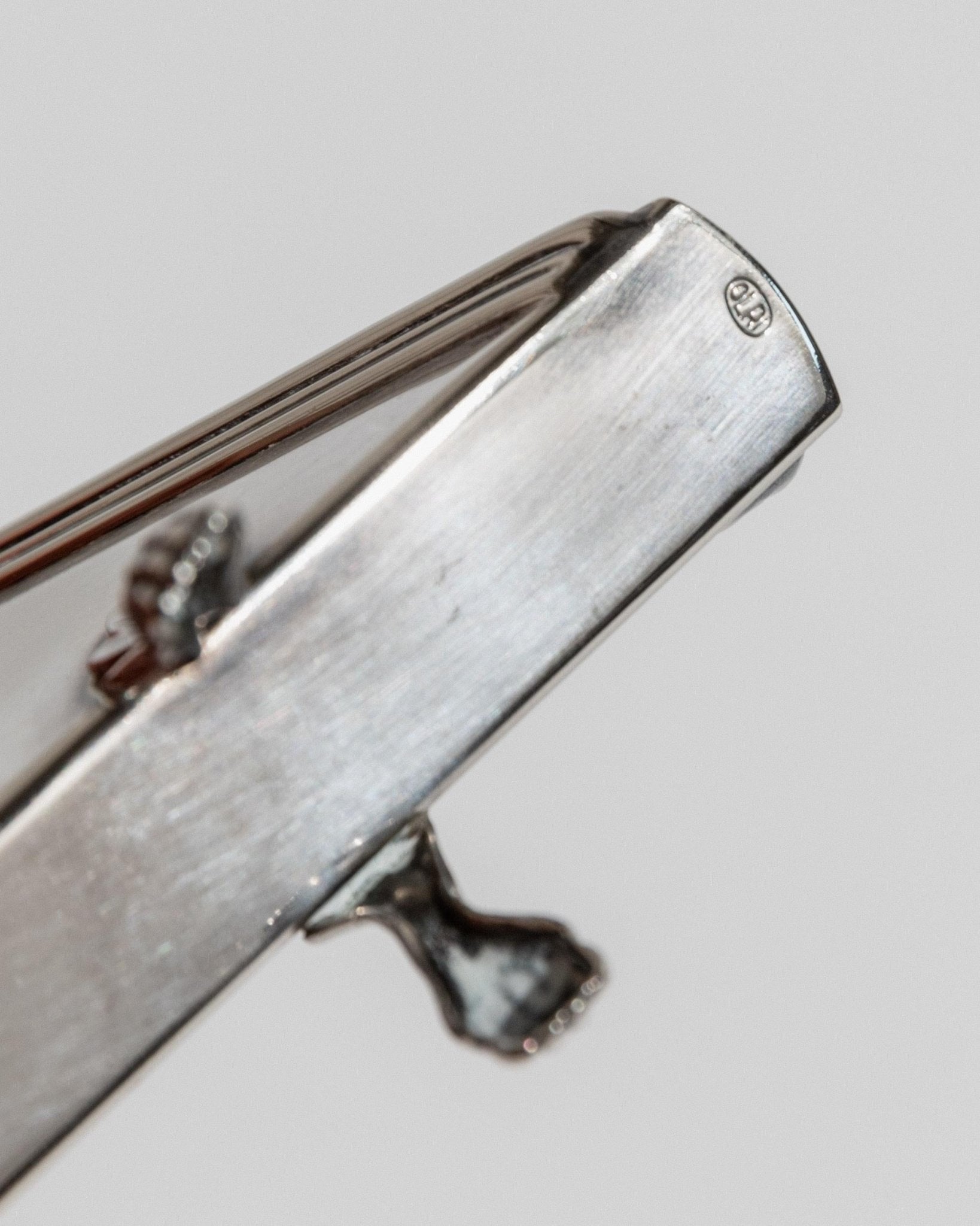 Vintage Serviettenhalter Set von 2 Triangular von Olri für Olri mit kleinen Pfotenfüßen