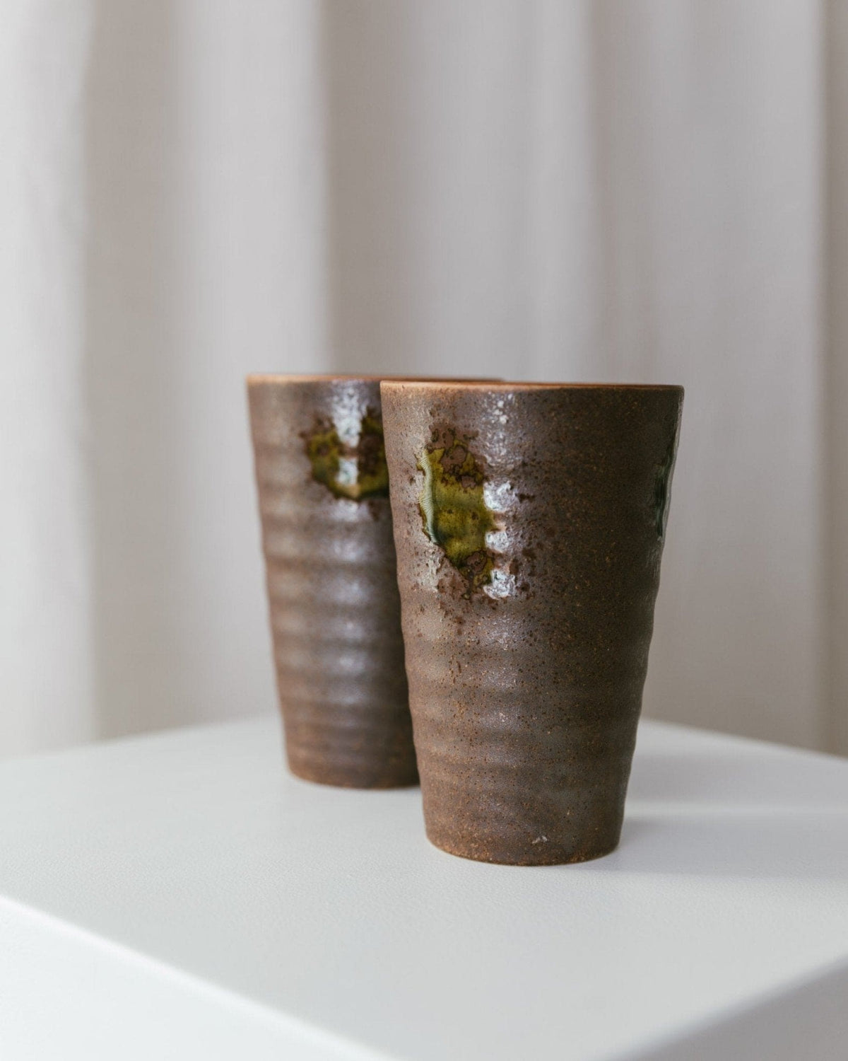 Vase en céramique vintage de Matthias Jäckel pour Keramikhof Naunhof Lot de 2