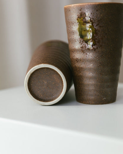 Vintage Keramikvase von Matthias Jäckel für Keramikhof Naunhof Set von 2