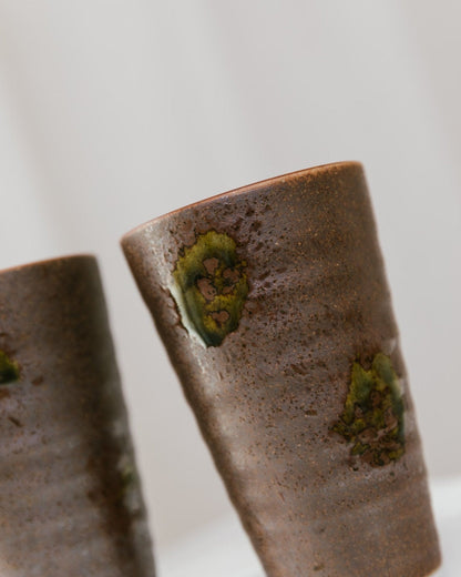 Vintage Keramikvase von Matthias Jäckel für Keramikhof Naunhof Set von 2