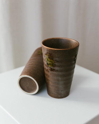 Vintage Keramikvase von Matthias Jäckel für Keramikhof Naunhof Set von 2