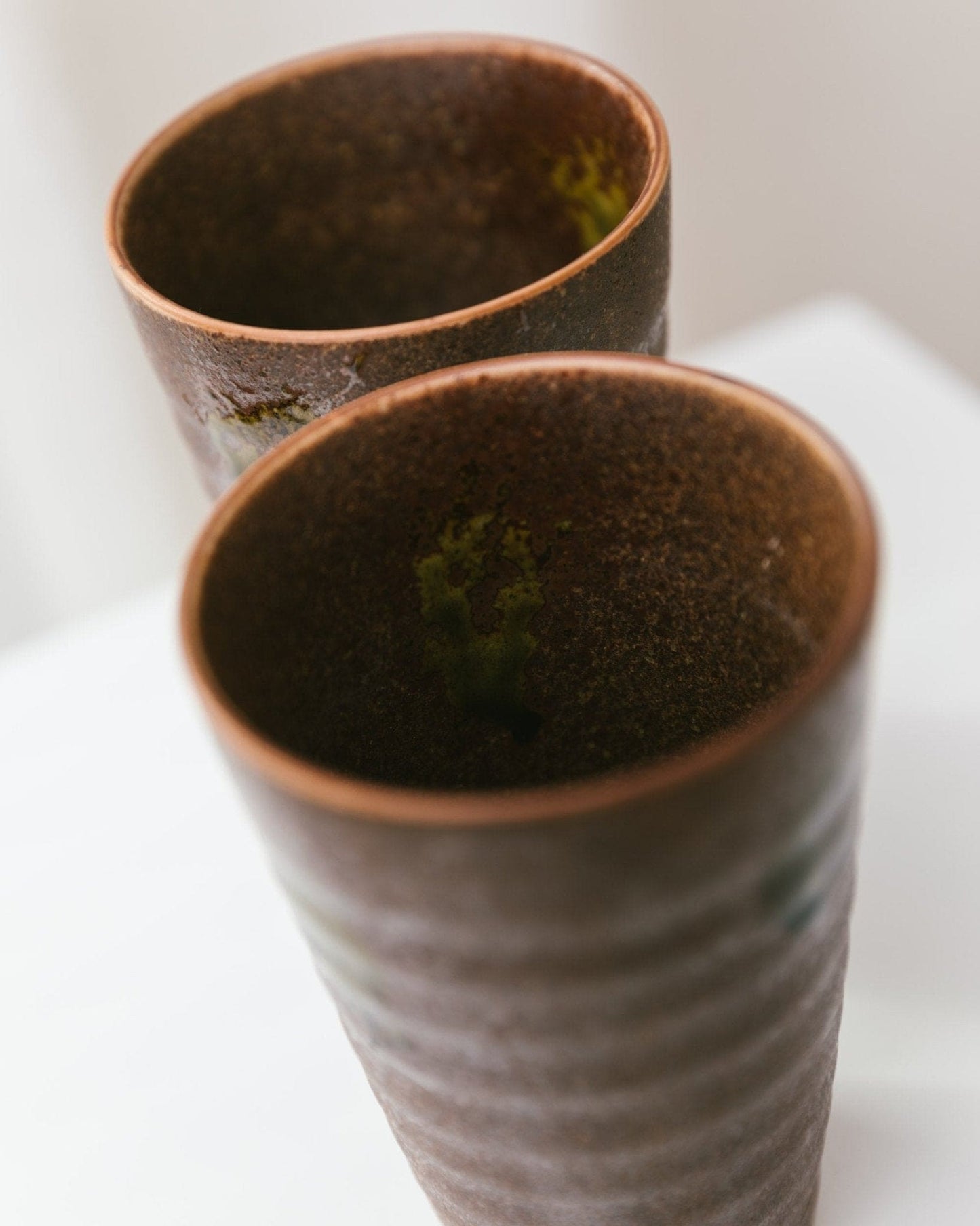 Vintage Keramikvase von Matthias Jäckel für Keramikhof Naunhof Set von 2