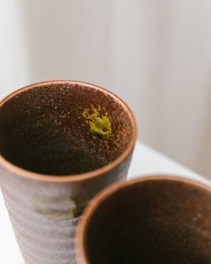 Vintage Keramikvase von Matthias Jäckel für Keramikhof Naunhof Set von 2