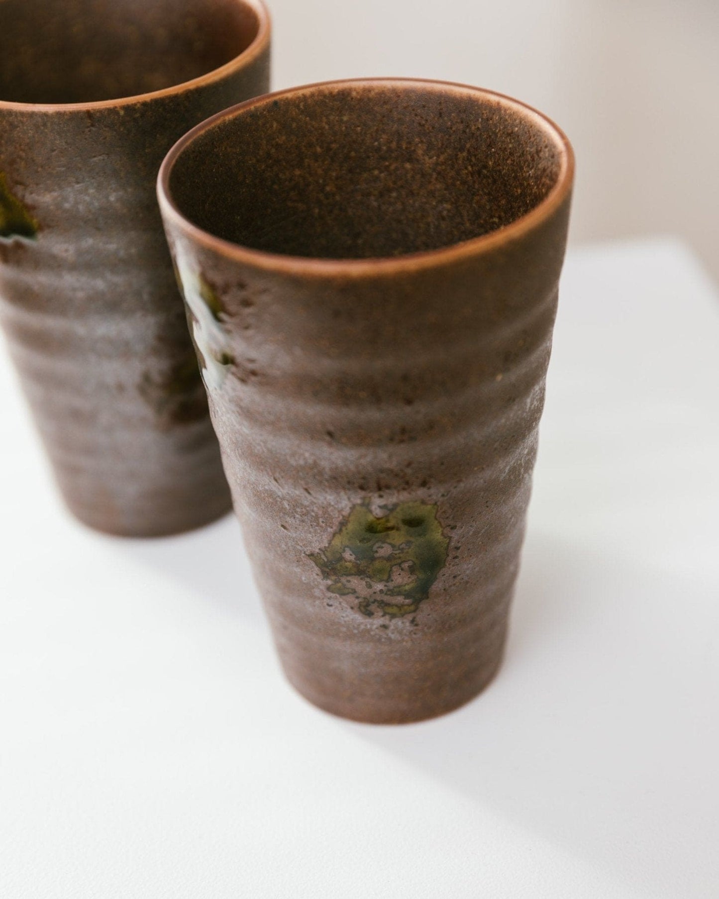 Vintage Keramikvase von Matthias Jäckel für Keramikhof Naunhof Set von 2