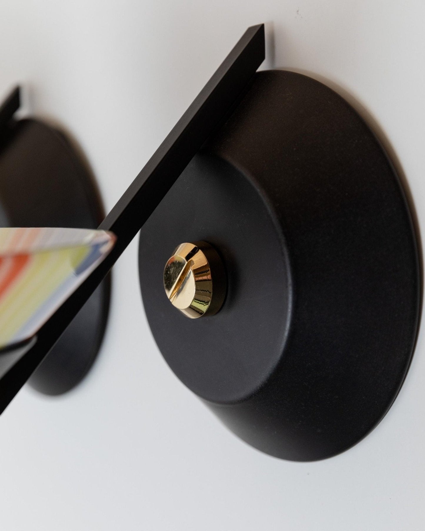 Applique murale vintage en verre de Murano style Memphis années 1980, lot de 2