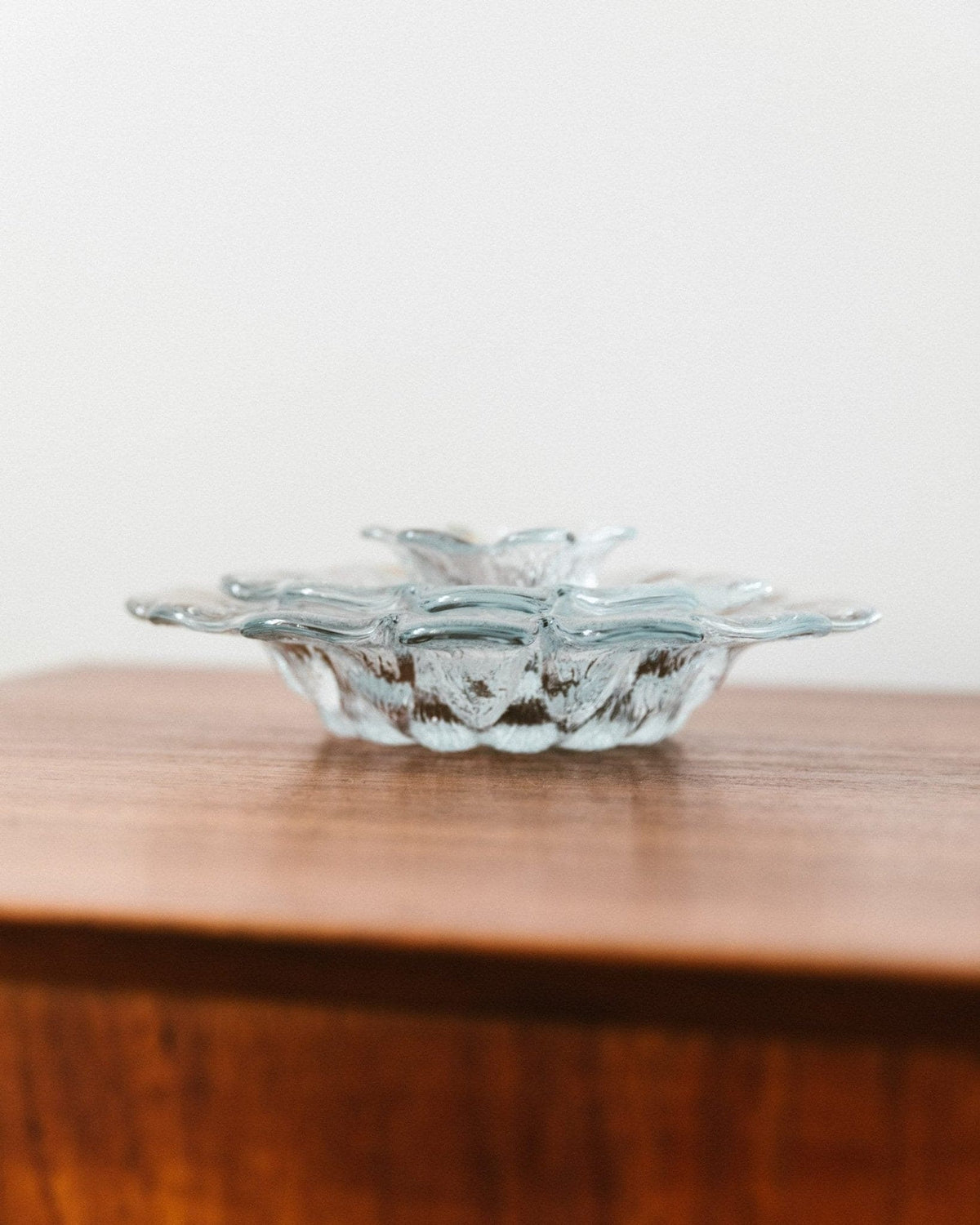 Bol vintage Holmegaard n° 388 en cristal, design du milieu du siècle, lot de 3