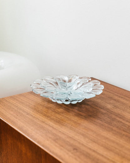 Vintage Holmegaard Schale Nr. 388 Kristallglas Mid Century Design Set von 3