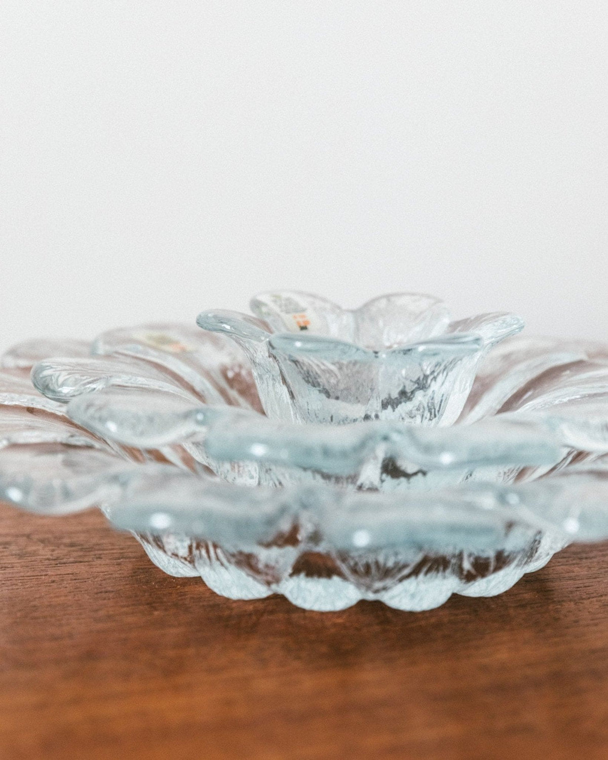 Bol vintage Holmegaard n° 388 en cristal, design du milieu du siècle, lot de 3
