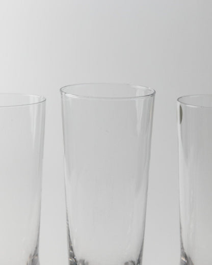 Vintage Murano Glass Drinking Glass Design Italy 70s Set of 6