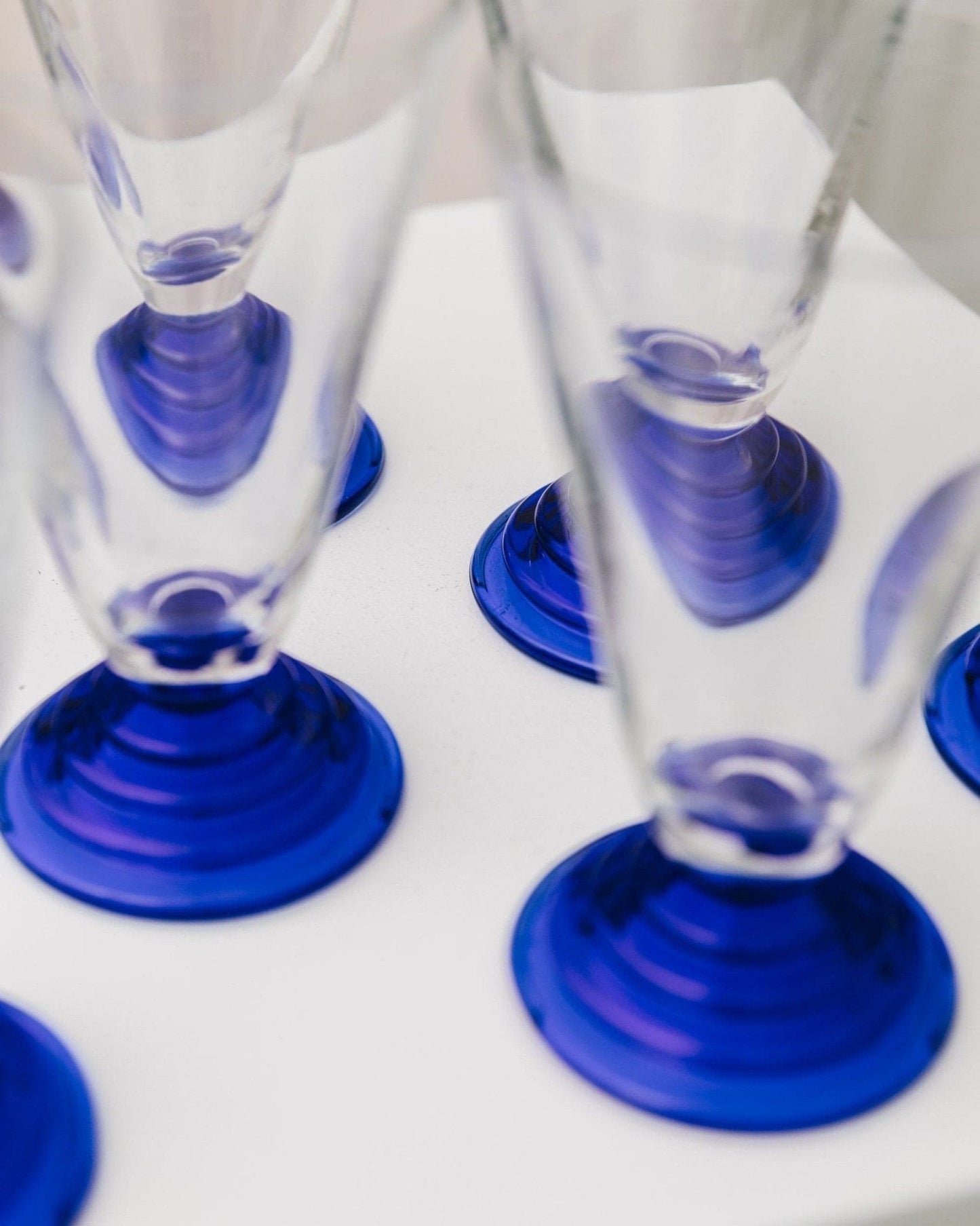 Verre à boire vintage style Memphis années 80, lot de 8