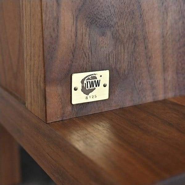 Vintage Sideboard Takayama Wood Works von Eiri Iwakura für Kashiwa mit Schachbrettmuster